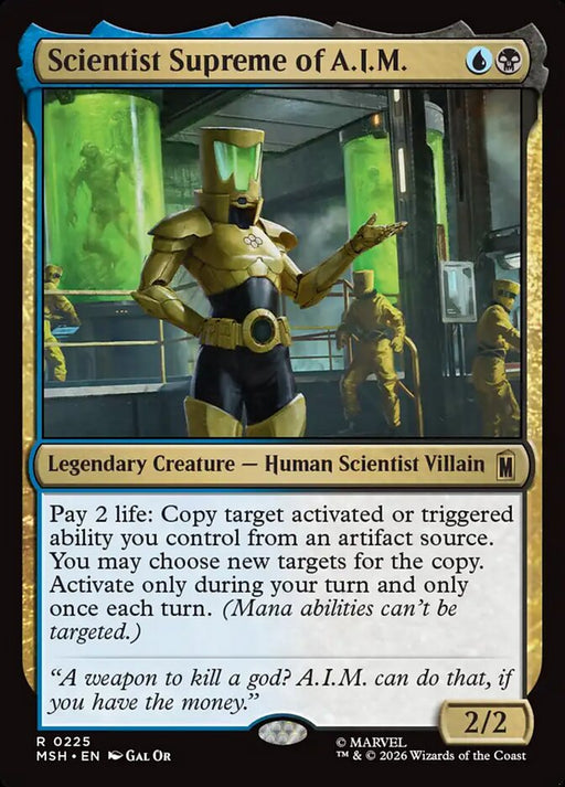 Scientist Supreme of A.I.M. - Legendary (Foil)
