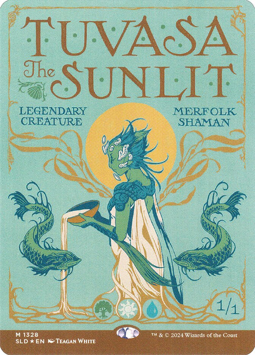 Tuvasa the Sunlit // Tuvasa the Sunlit - Borderless - Full Art - Legendary (Foil)