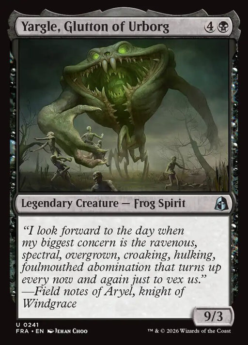Yargle, Glutton of Urborg (Foil)