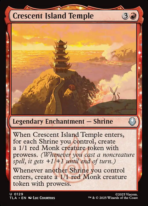 Crescent Island Temple - Enchantment - Legendary (Foil)