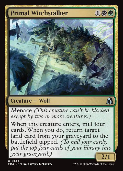 Primal Witchstalker (Foil)