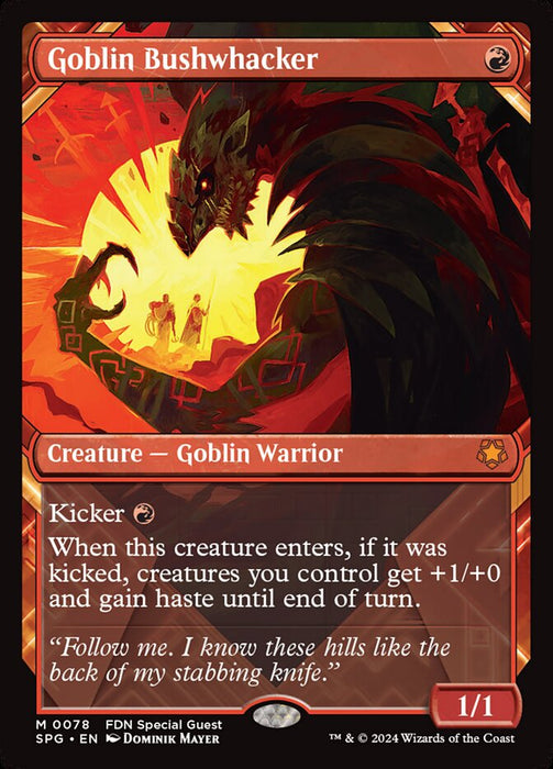 Goblin Bushwhacker - Inverted - Showcase