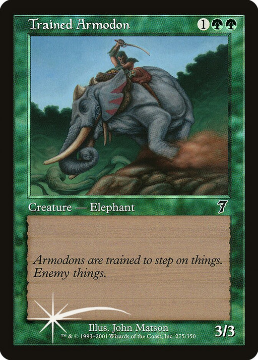 Trained Armodon (Foil)