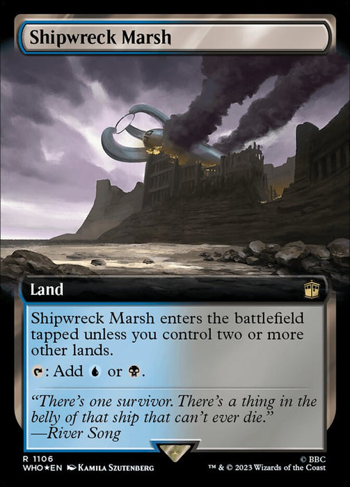 Shipwreck Marsh - Extended Art - Surge Foil (Foil)