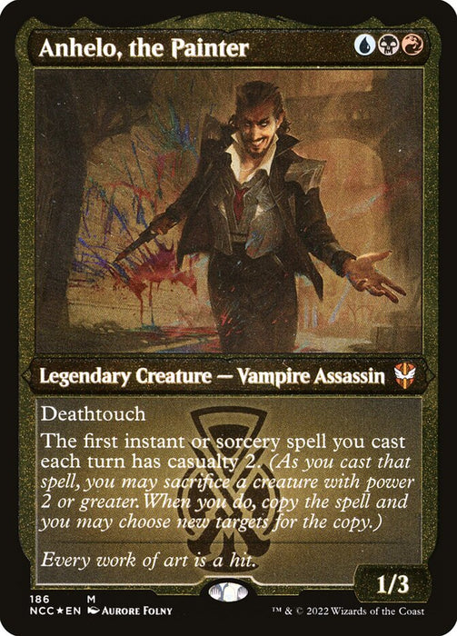 Anhelo, the Painter - Etched - Inverted - Legendary - Etched (Foil)