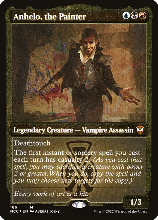 Anhelo, the Painter - Etched - Inverted - Legendary - Etched (Foil)