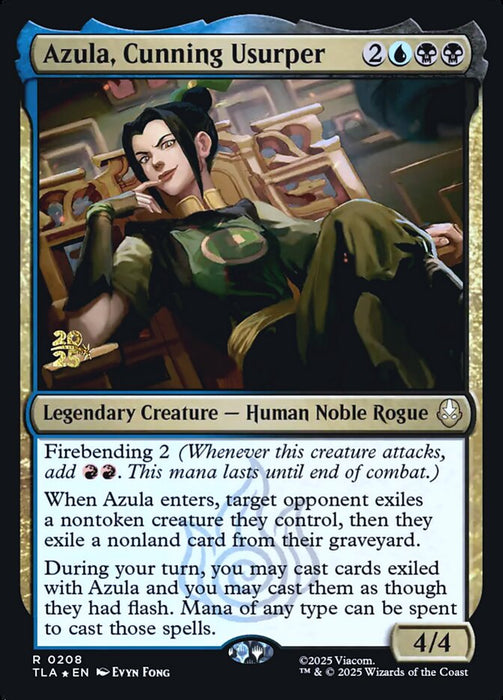 Azula, Cunning Usurper - Legendary (Foil)