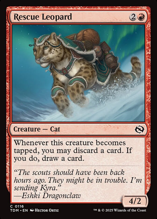 Rescue Leopard (Foil)