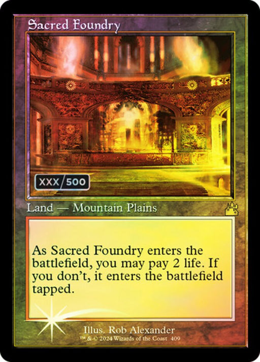 Sacred Foundry - Retro Frame (Foil)