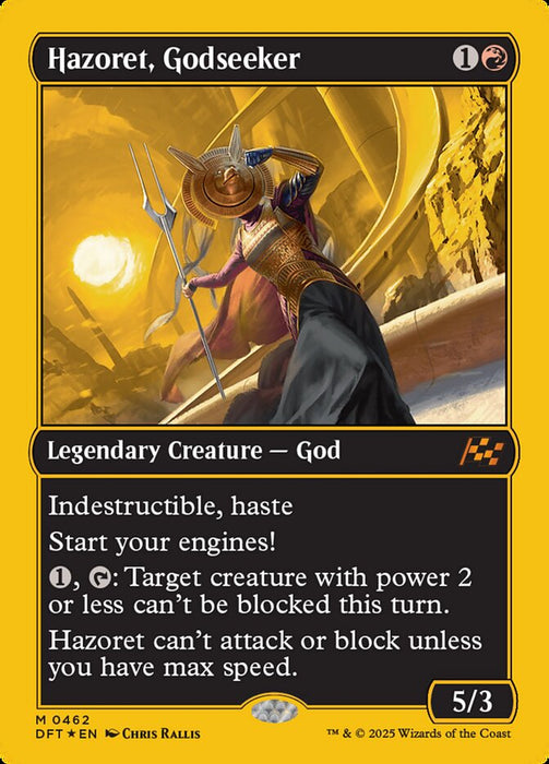 Hazoret, Godseeker - Legendary - Inverted (Foil)