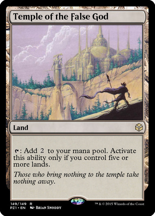 Temple of the False God (Foil)