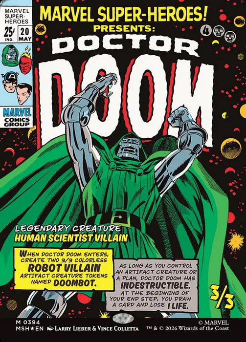 Doctor Doom - Legendary - Showcase (Foil)