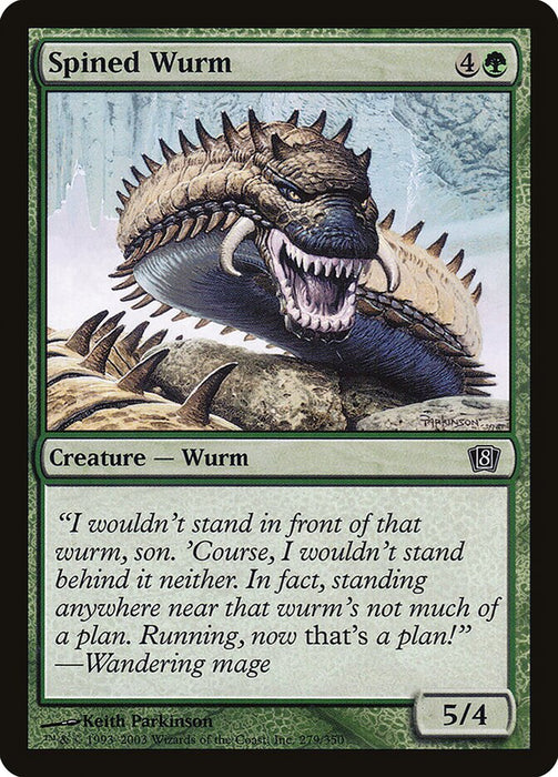 Spined Wurm (Foil)