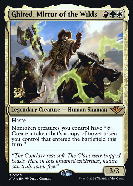 Ghired, Mirror of the Wilds - Legendary (Foil)
