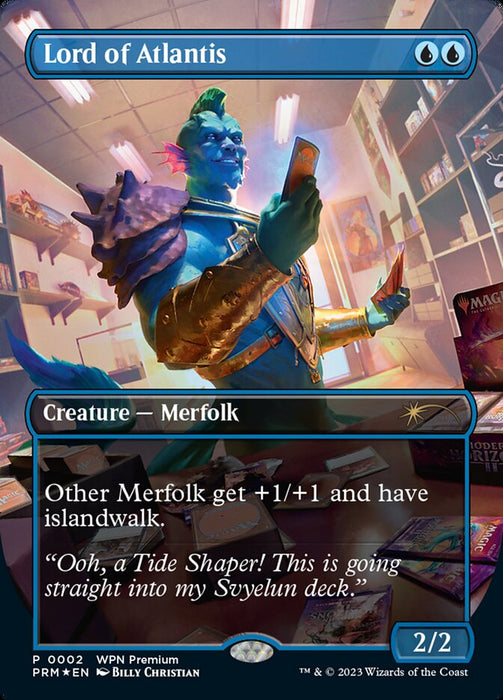 Lord of Atlantis - Borderless - Full Art - Inverted (Foil)