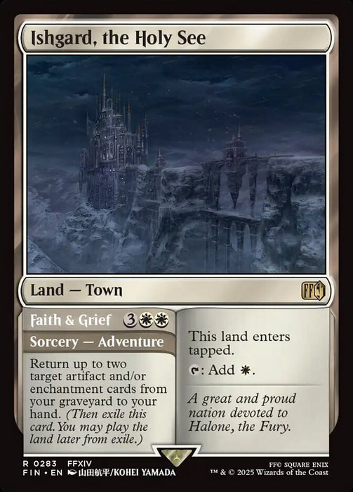 Ishgard, the Holy See // Faith & Grief (Foil)