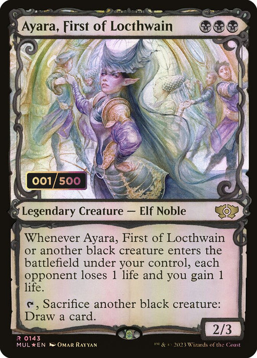 Ayara, First of Locthwain - Legendary - Showcase (Foil)