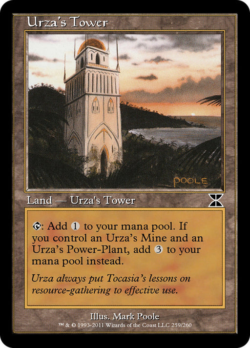 Urza's Tower - Retro Frame