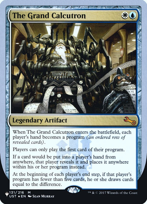 The Grand Calcutron - Legendary (Foil)