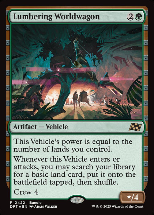 Lumbering Worldwagon (Foil)