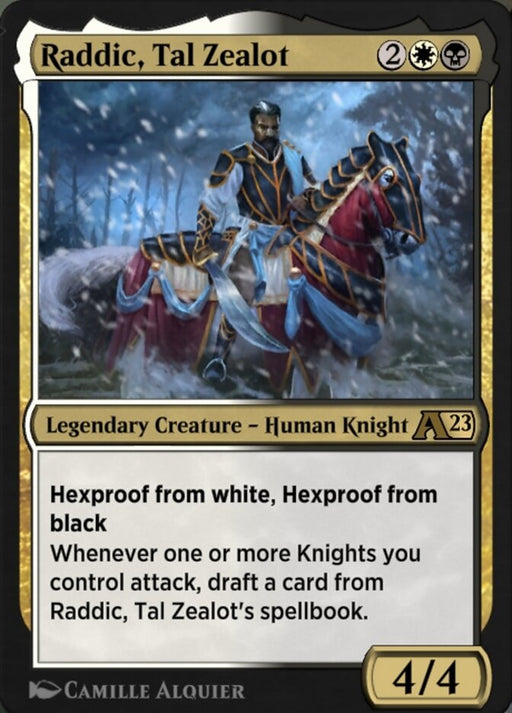 Raddic, Tal Zealot - Legendary