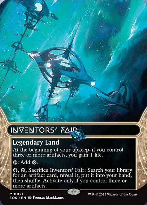 Inventors' Fair - Borderless - Full Art - Inverted - Legendary (Foil)