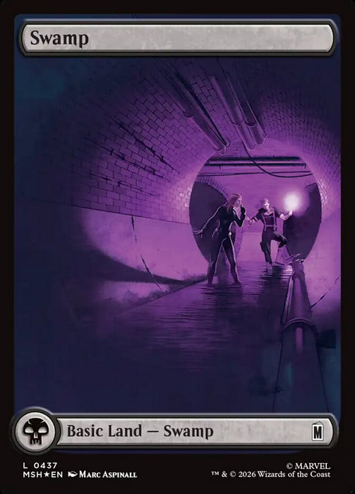 Swamp - Full Art - Surge Foil (Foil)