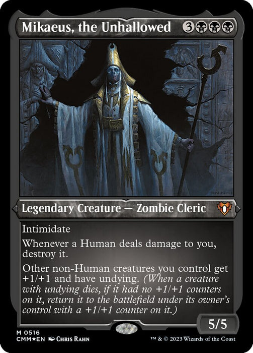 Mikaeus, the Unhallowed - Etched - Inverted - Legendary - Etched (Foil)