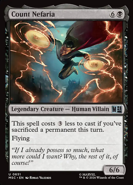 Count Nefaria - Legendary (Foil)