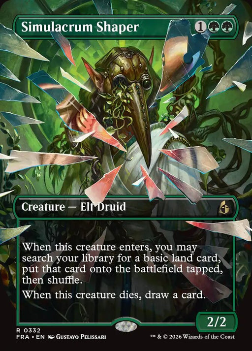 Simulacrum Shaper - Borderless - Full Art