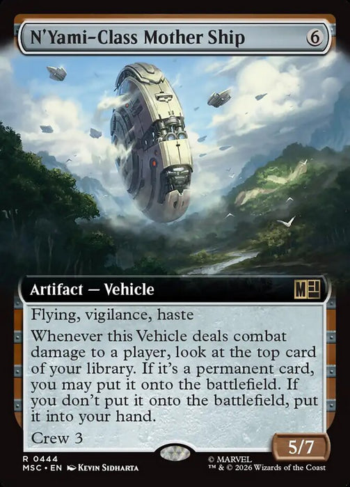 N'Yami-Class Mother Ship - Extended Art