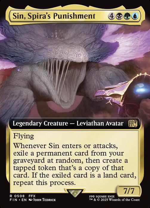 Sin, Spira's Punishment - Legendary - Extended Art (Foil)