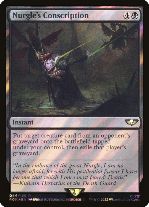 Nurgle's Conscription - Surge Foil (Foil)