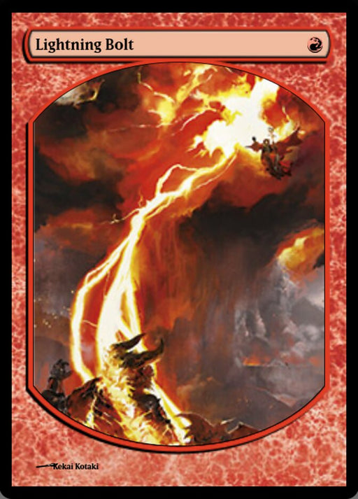 Lightning Bolt - Textless - Full Art (Foil)