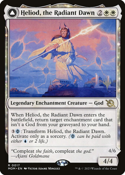 Heliod, the Radiant Dawn // Heliod, the Warped Eclipse - Legendary (Foil)