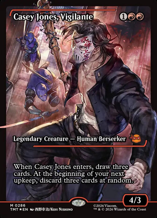 Casey Jones, Vigilante - Legendary (Foil)