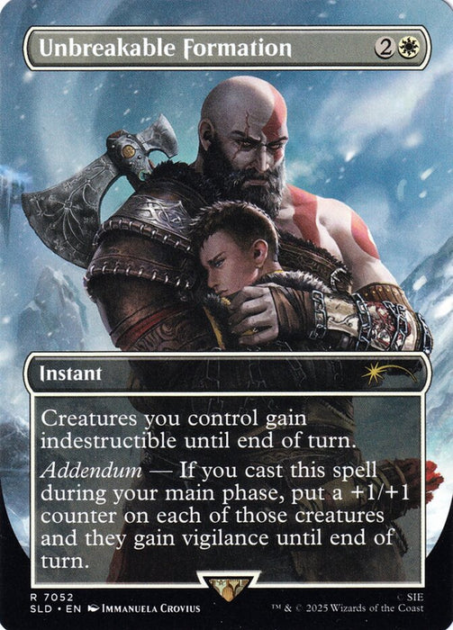 Unbreakable Formation - Borderless - Full Art - Inverted (Foil)