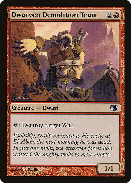Dwarven Demolition Team (Foil)