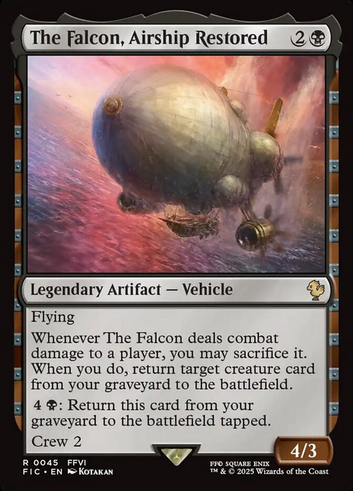 The Falcon, Airship Restored - Legendary - Surge Foil (Foil)