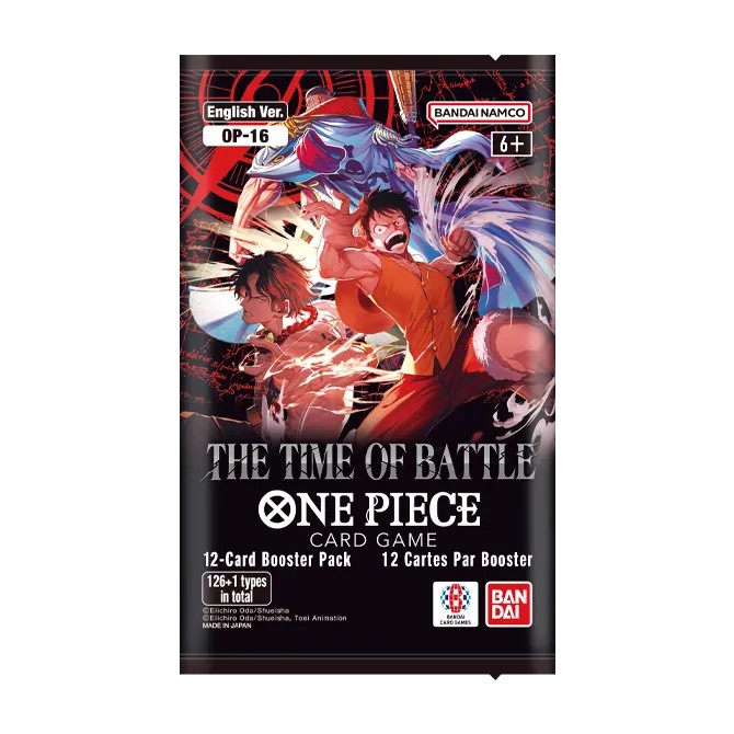 ONE PIECE - Booster Pack - OP-16 The Time of Battle - EN
