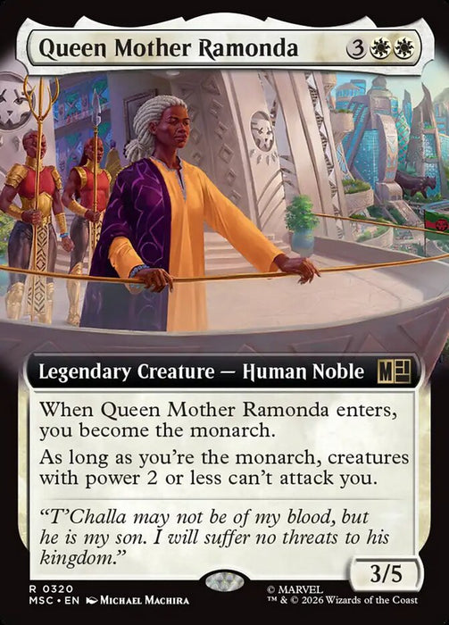 Queen Mother Ramonda - Extended Art - Legendary