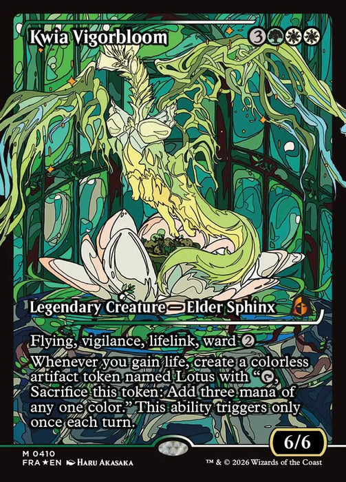 Kwia Vigorbloom - Full Art - Showcase (Foil)