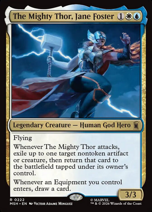 The Mighty Thor, Jane Foster - Legendary (Foil)