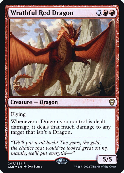 Wrathful Red Dragon (Foil)