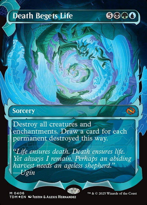 Death Begets Life - Full Art - Showcase - Inverted (Foil)