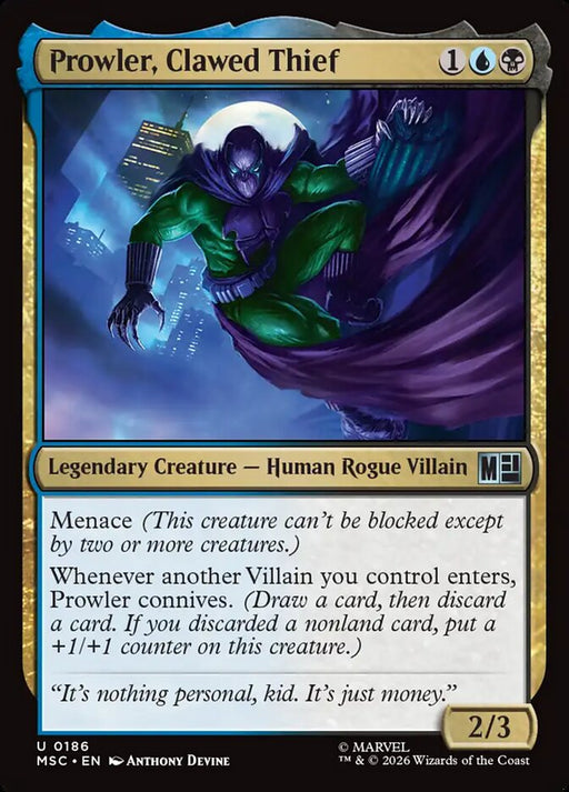 Prowler, Clawed Thief - Legendary - Surge Foil
