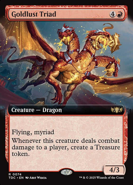 Goldlust Triad - Extended Art
