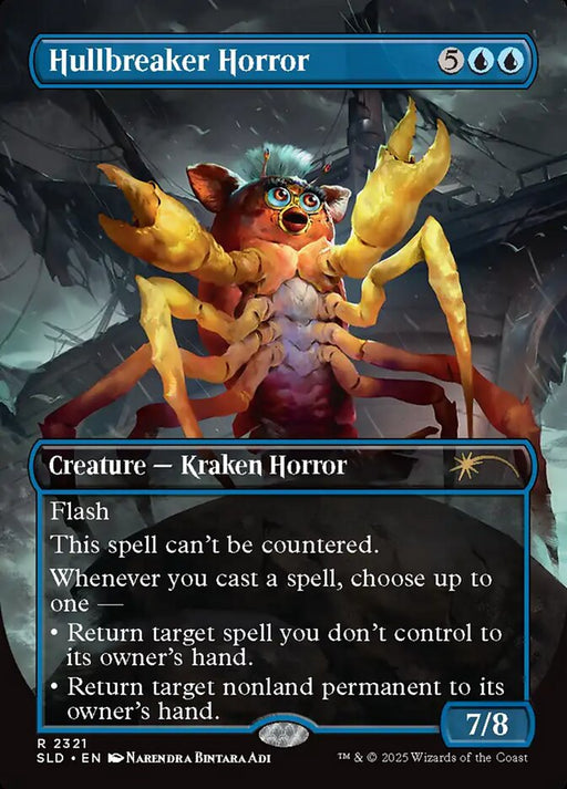 Hullbreaker Horror - Borderless - Full Art - Inverted
