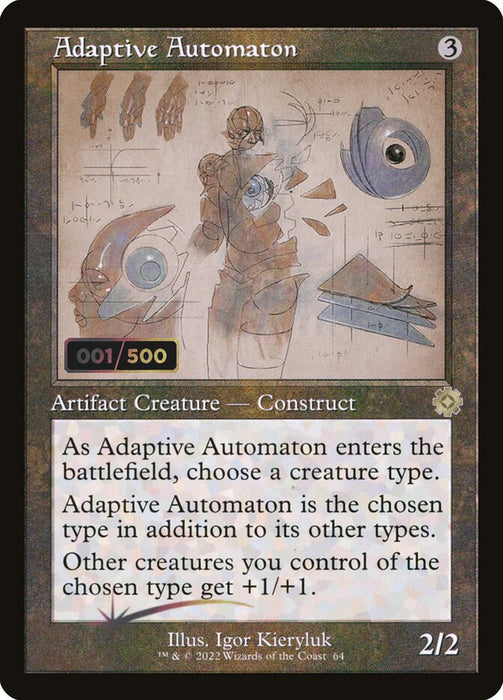 Adaptive Automaton - Retro Frame (Foil)