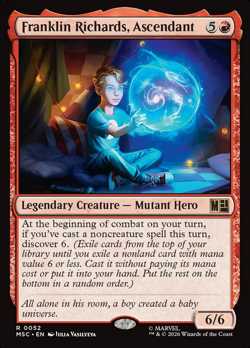 Franklin Richards, Ascendant - Legendary - Surge Foil